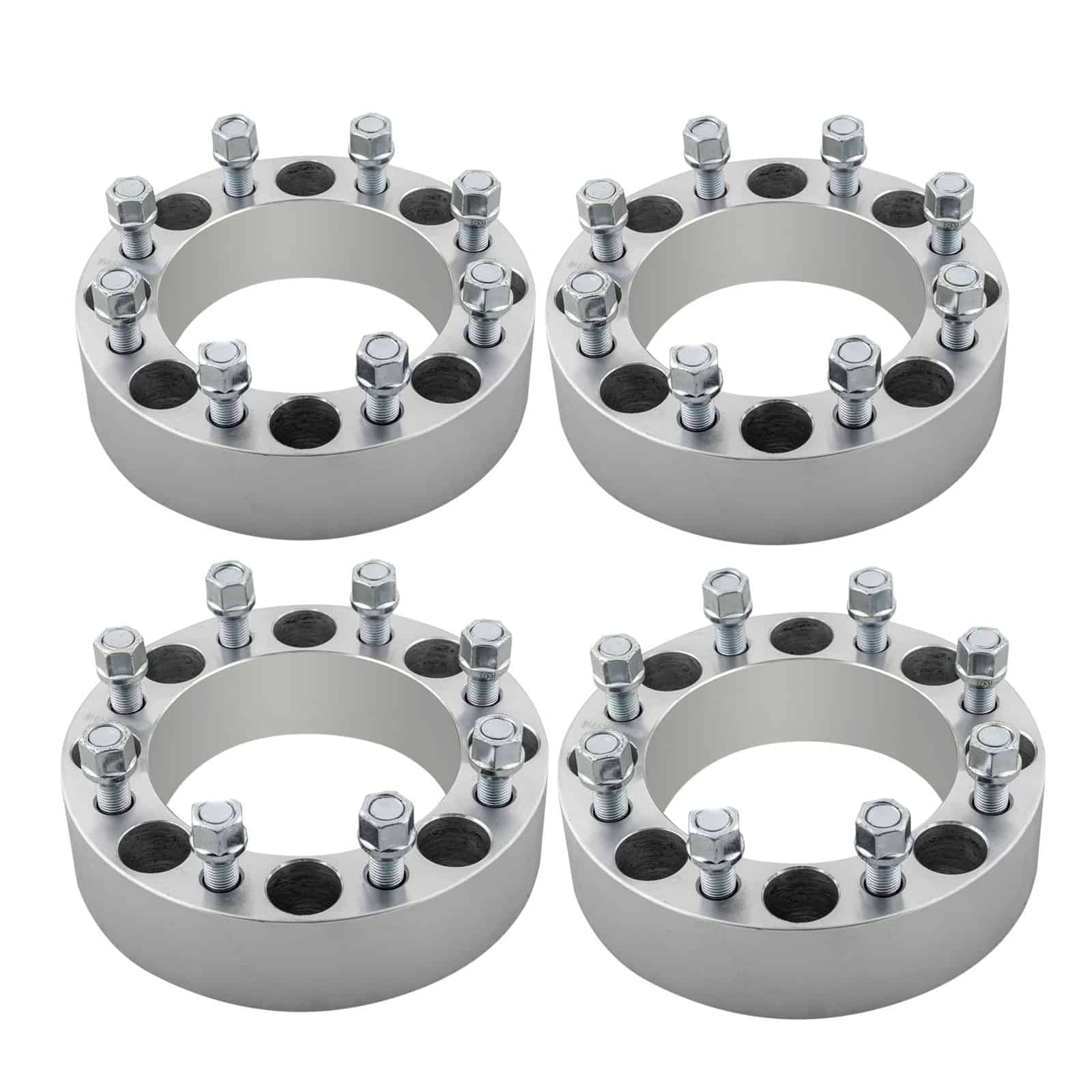 DCVAMOUS 4PC Separadores de rueda de 8x6.5 1.5 Pulgadas con