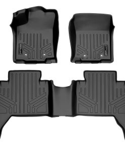 Tapetes a medida MAXLINER 2 filas de piso Negro Compatible