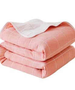 Manta de verano de 6 capas 100% algodón muselina Joyreap -