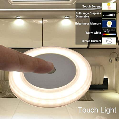 Luz de Techo LED para Caravana THALASSA 3W - Dimmer Suave - Imagen 3