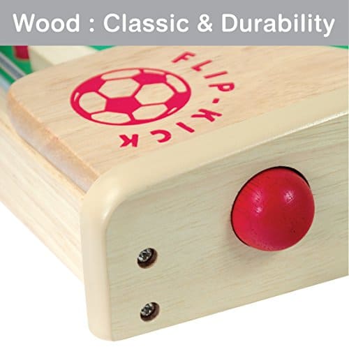 Flipkick: Juego de fútbol de mesa de madera, juegos de - Imagen 6
