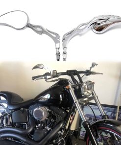 Espejos Laterales de Teardrop de 8mm Cromados para