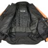 Chamarra de Motociclista M-Boss Apparel -Naranja Neón