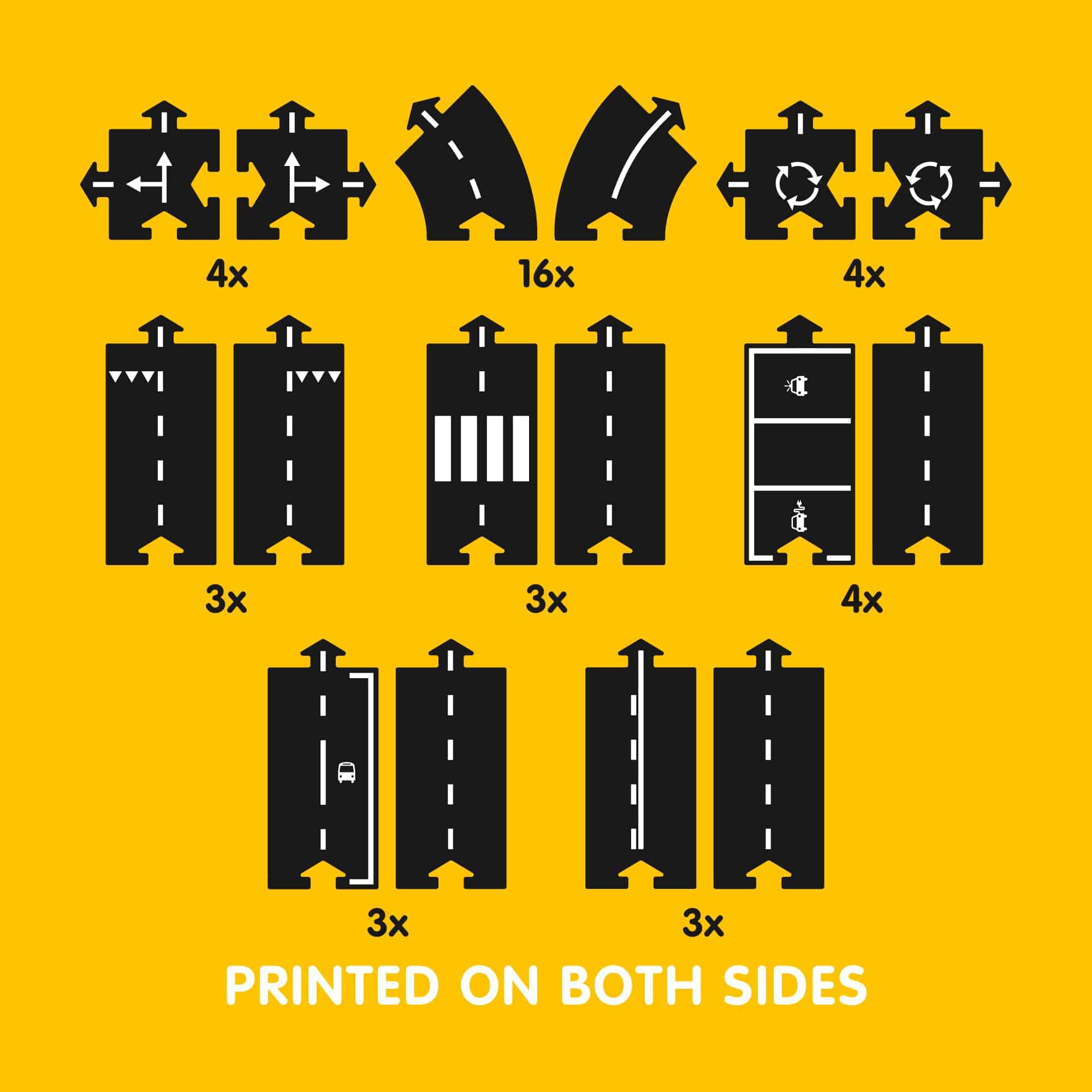 Waytoplay King of The Road, Circuito de 40 Piezas para - Imagen 7