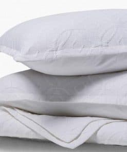 Set de Colcha y Fundas de Almohada Matelasse Premium de