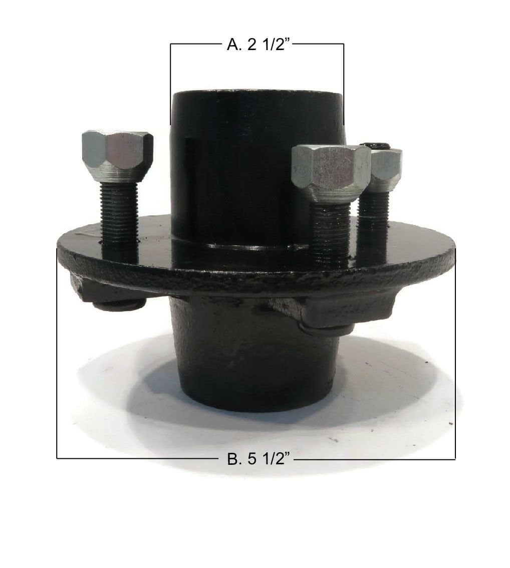 Nuevo Kit de Eje para Remolque con Ensamblaje de Cubo - Imagen 4