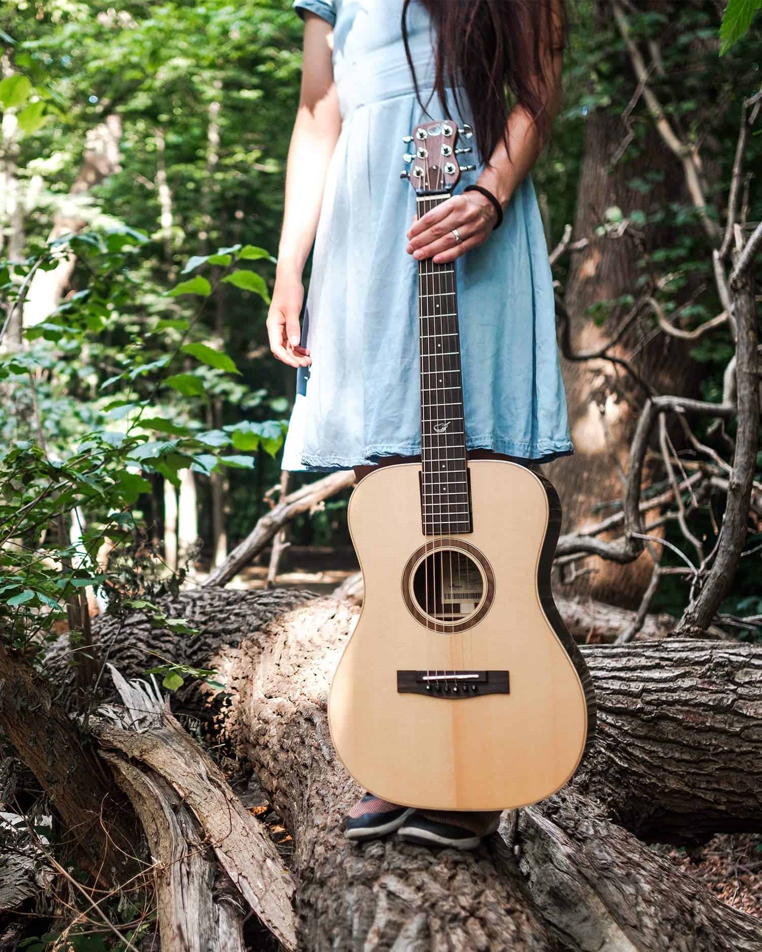 Guitarra de Viaje de Madera Maciza Journey Instruments � - Imagen 4