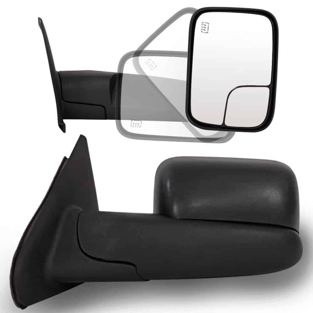 Espejos de Remolque de Repuesto para Dodge Ram 1500