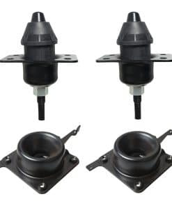 Set de 4 cierres de capó, cierre de capó superior e