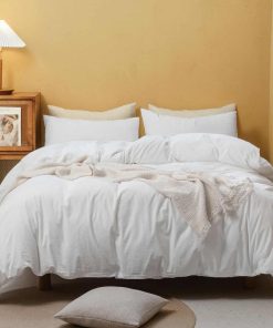 Juego de Funda Nórdica FOSSA 100% -Blanco Hueso