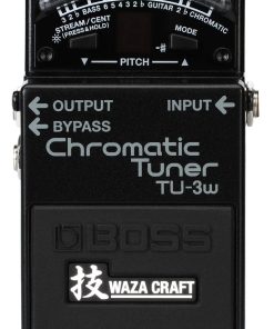 Afinador Cromático Boss TU-3W Waza Craft con Bypass