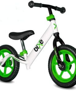 Bicicleta de Equilibrio de Aluminio Bixe para -Verde