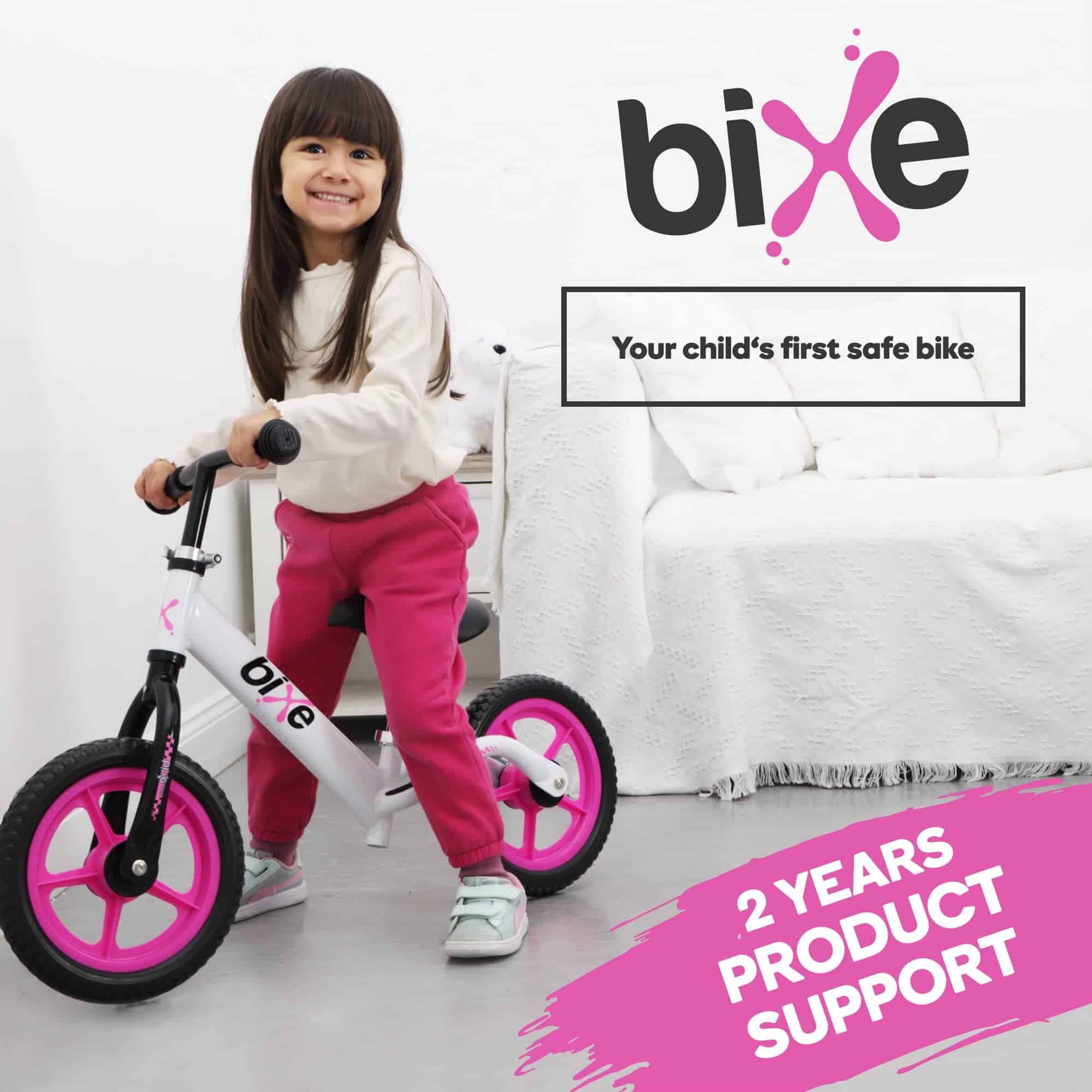 Bicicleta de equilibrio de aluminio Bixe para -Rosa - Imagen 10