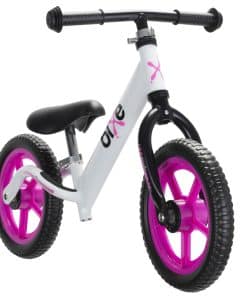 Bicicleta de equilibrio de aluminio Bixe para -Rosa