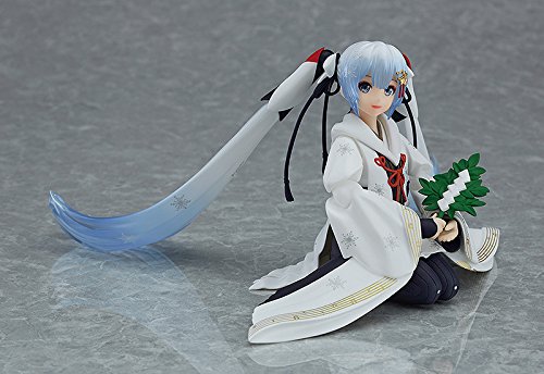 Figma Figura de Acción Snow Miku (Versión Sacerdotisa de la - Imagen 7