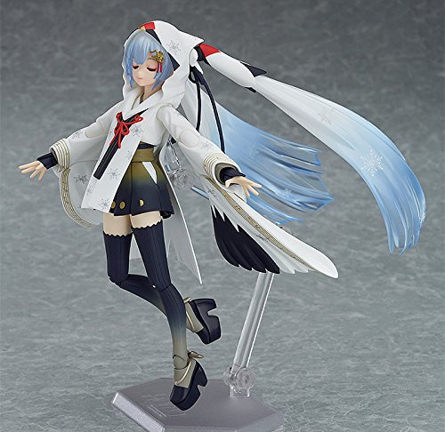 Figma Figura de Acción Snow Miku (Versión Sacerdotisa de la - Imagen 6