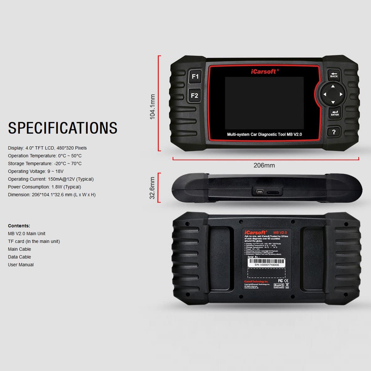 Herramienta de diagnóstico automotriz profesional - Imagen 8