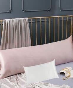 Funda de almohada para cuerpo de seda 100% Cozysilk para