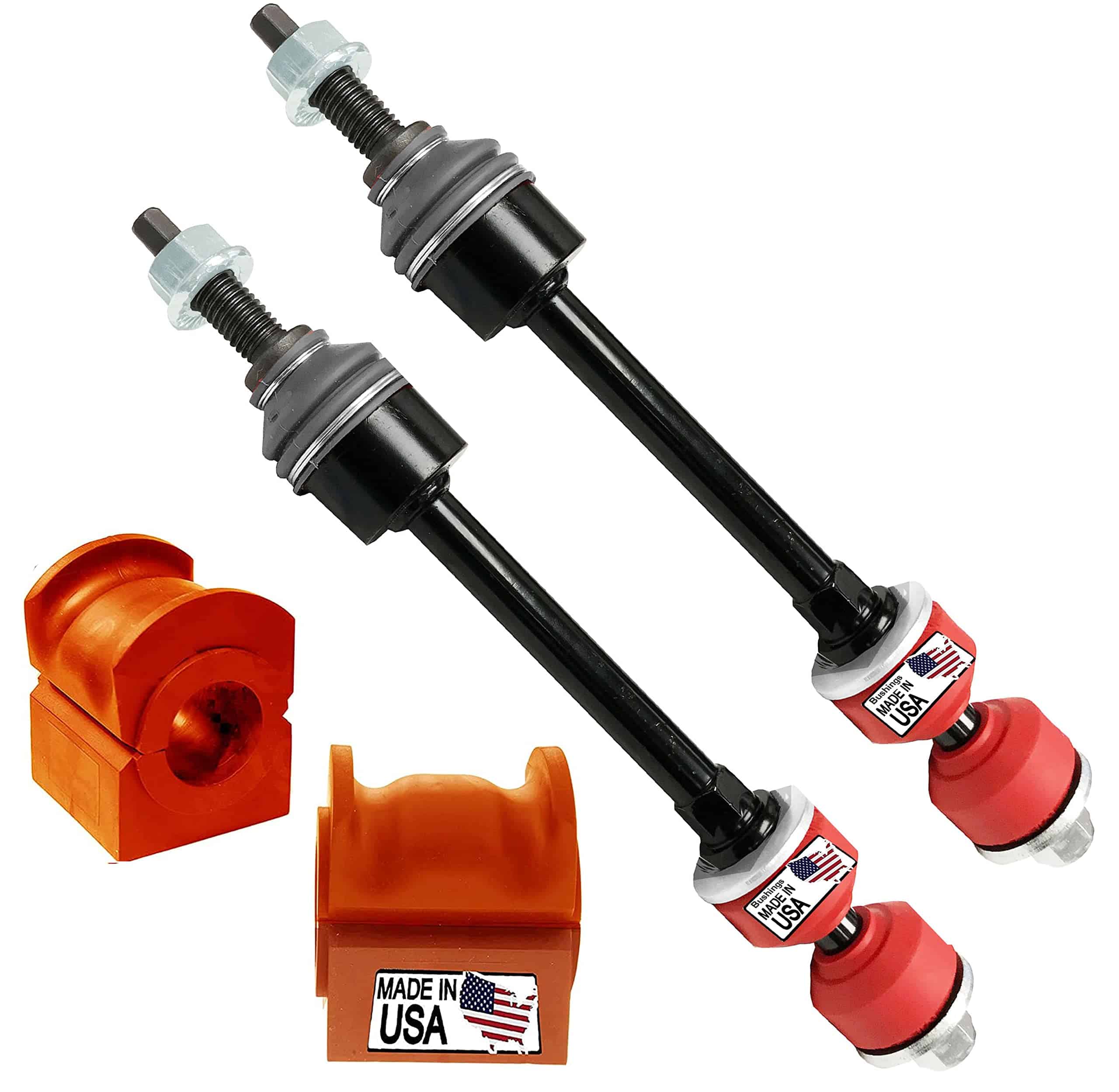 Suspension Dudes 4PC Front Sway Bar Links + Bushings APTO