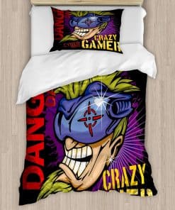 Juego de Funda Nórdica Lunarable Gamer, Palabras Locas de