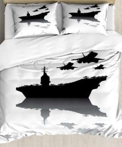 Juego de Funda Nórdica de Lunarable US Navy, Portaaviones e