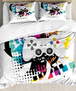 Juego de Funda Nórdica Lunarable Gamer, Moderno Controlador