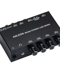 Mezcladora Estéreo de Cuatro Canales ANLEON MX200