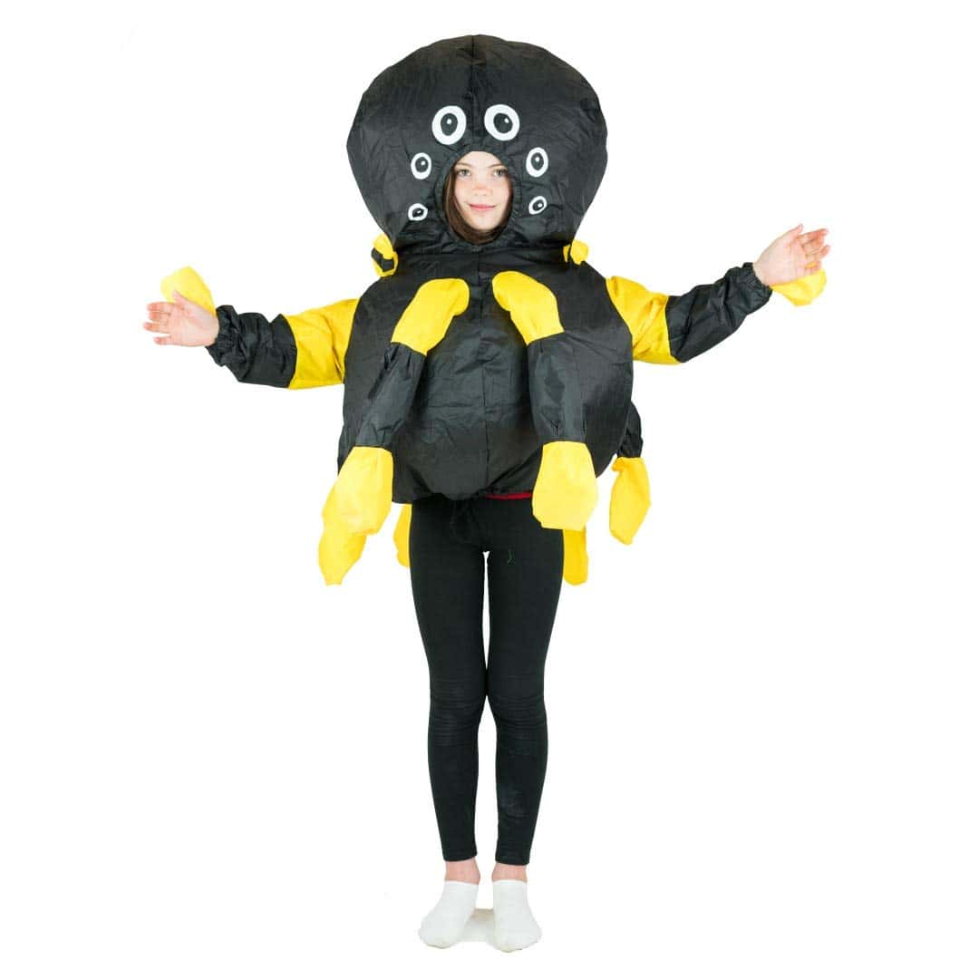 Disfraz Inflable de Araña para Niños (edad 5-11)