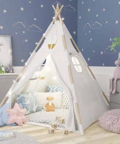 Nueva Tienda de Campaña para Niños Tazztoys con Luces de