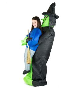 Disfraz Inflable de Bruja Escalofriante para Niños (edad