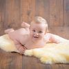 Tapete para Bebé de Piel de Cordero Premium HUAHOO Babycare