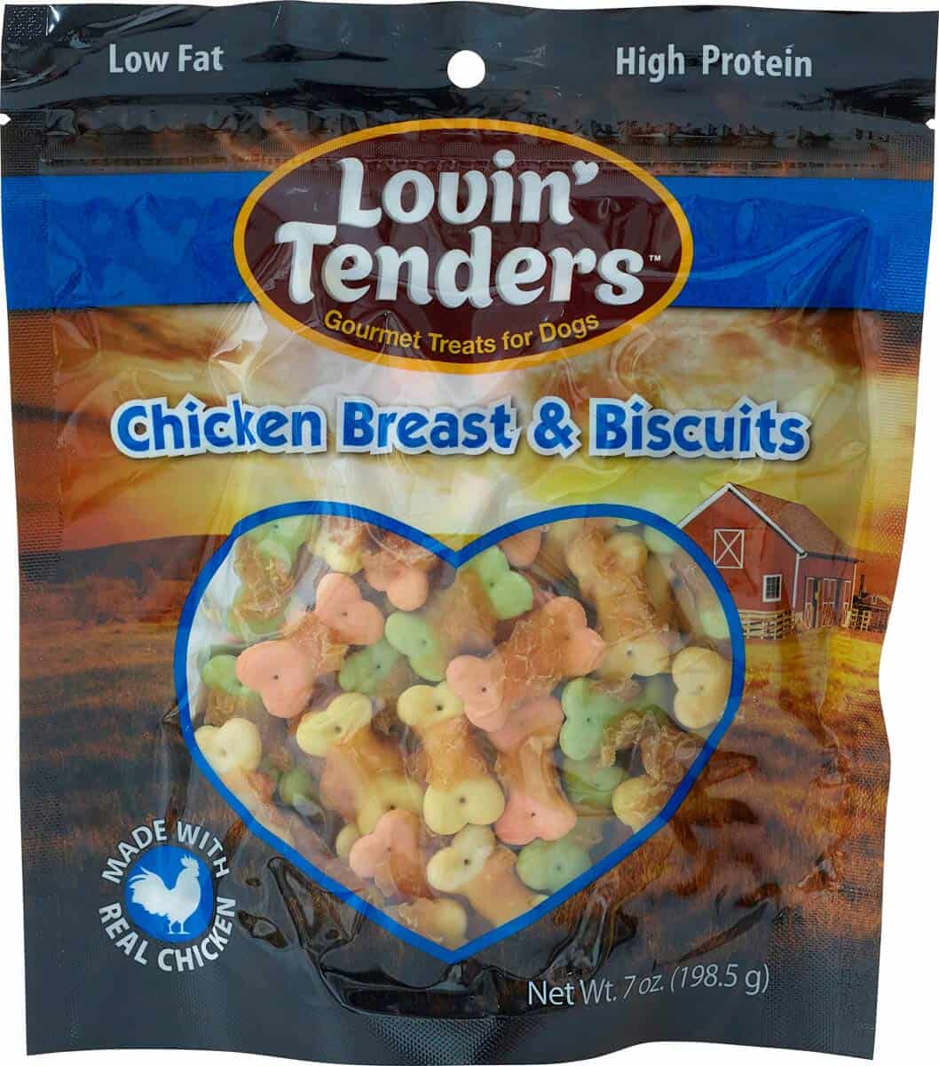 Snacks para perros Lovin' Tenders Pechuga de Pollo &
