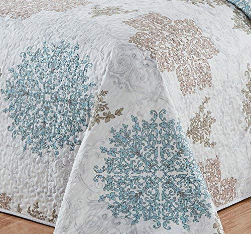 Juego de Colcha Reversible GrandLinen de 3 Piezas Extra - Imagen 3