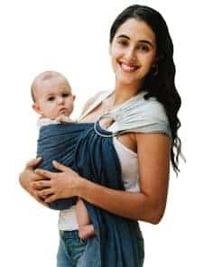 Fular Portabebés Nalakai. Ecológico, Suave Bambú y Lino.