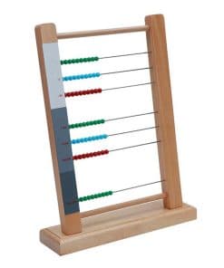 Marco de cuentas de madera Thoth Montessori Abaco grande