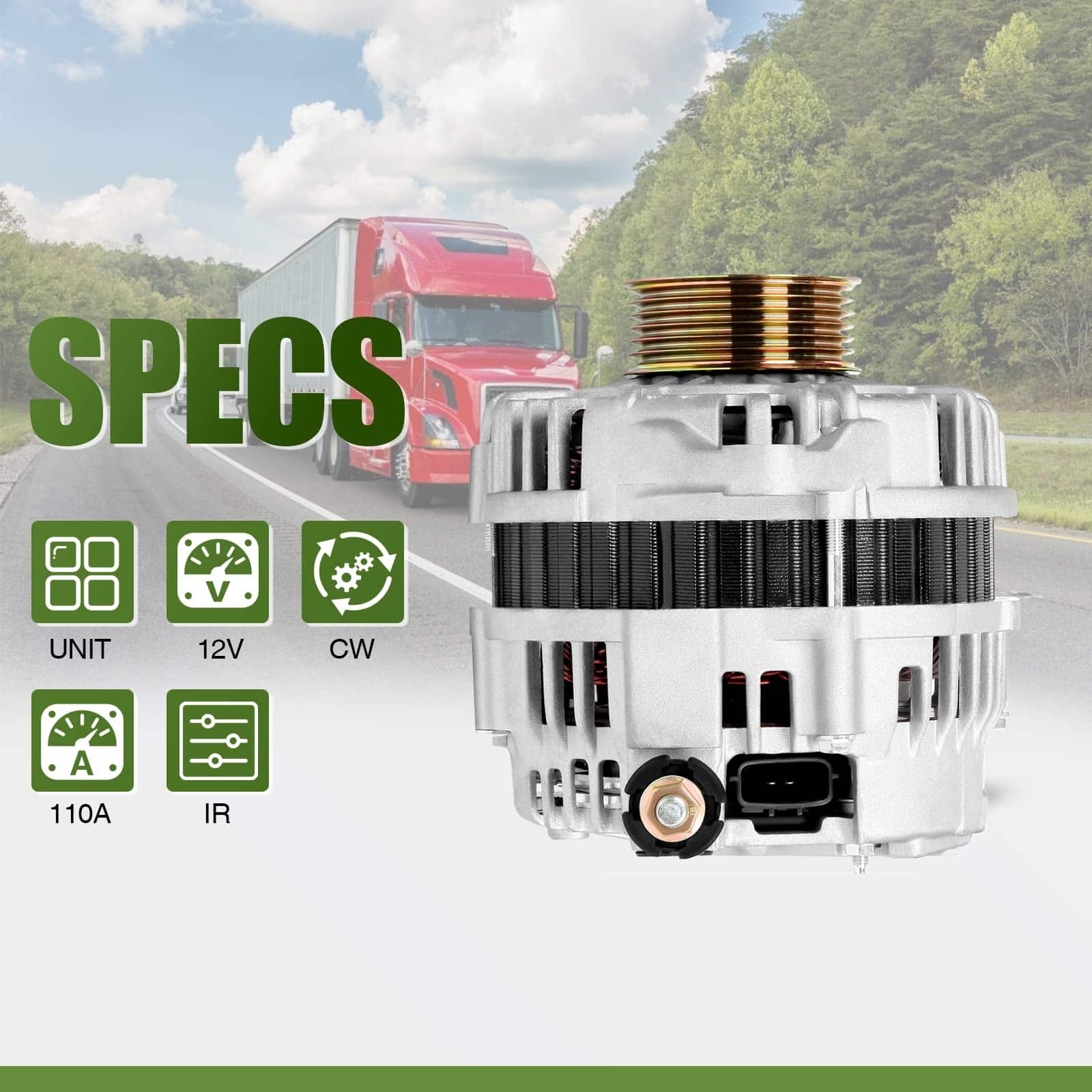 Alternador SCITOO 13639 para Nissan Maxima Murano 1995-2003 - Imagen 3