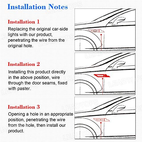 LEADTOPS Luces de Reversa, Luces LED DRL y Bombilla de - Imagen 6