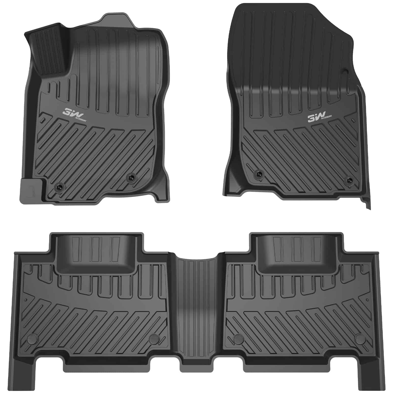 Tapetes de piso 3W para Toyota RAV4 2013-2018 (No para