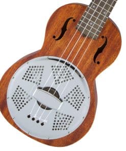 Gretsch G9112 Resonador-Ukulele de 4 cuerdas para diestros