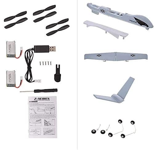Avión RC Avión de Control Remoto - 2.4Ghz 2 Canales Avión - Imagen 9