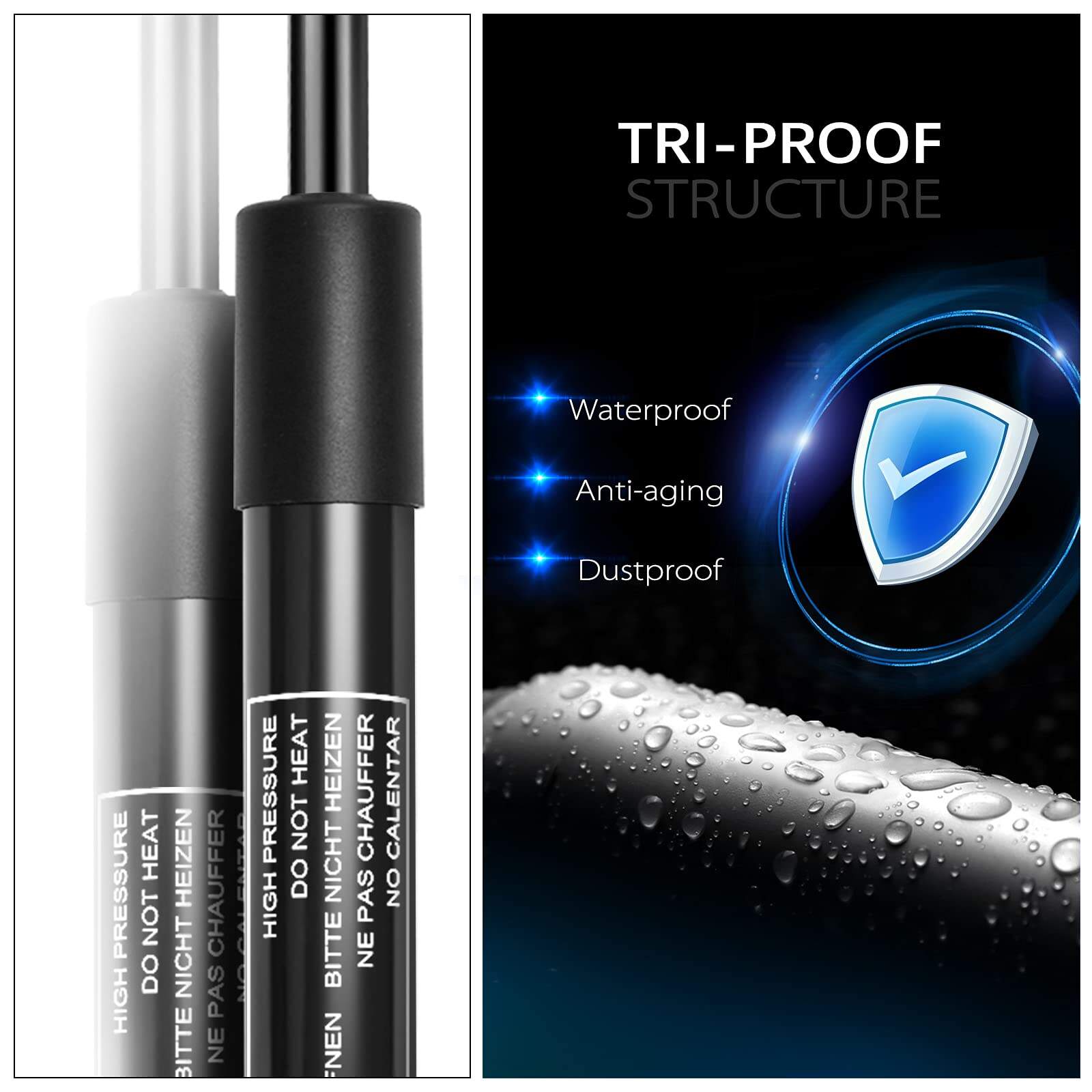 2 x Soportes de Elevación de Maletero Trasero para Toyota - Imagen 5