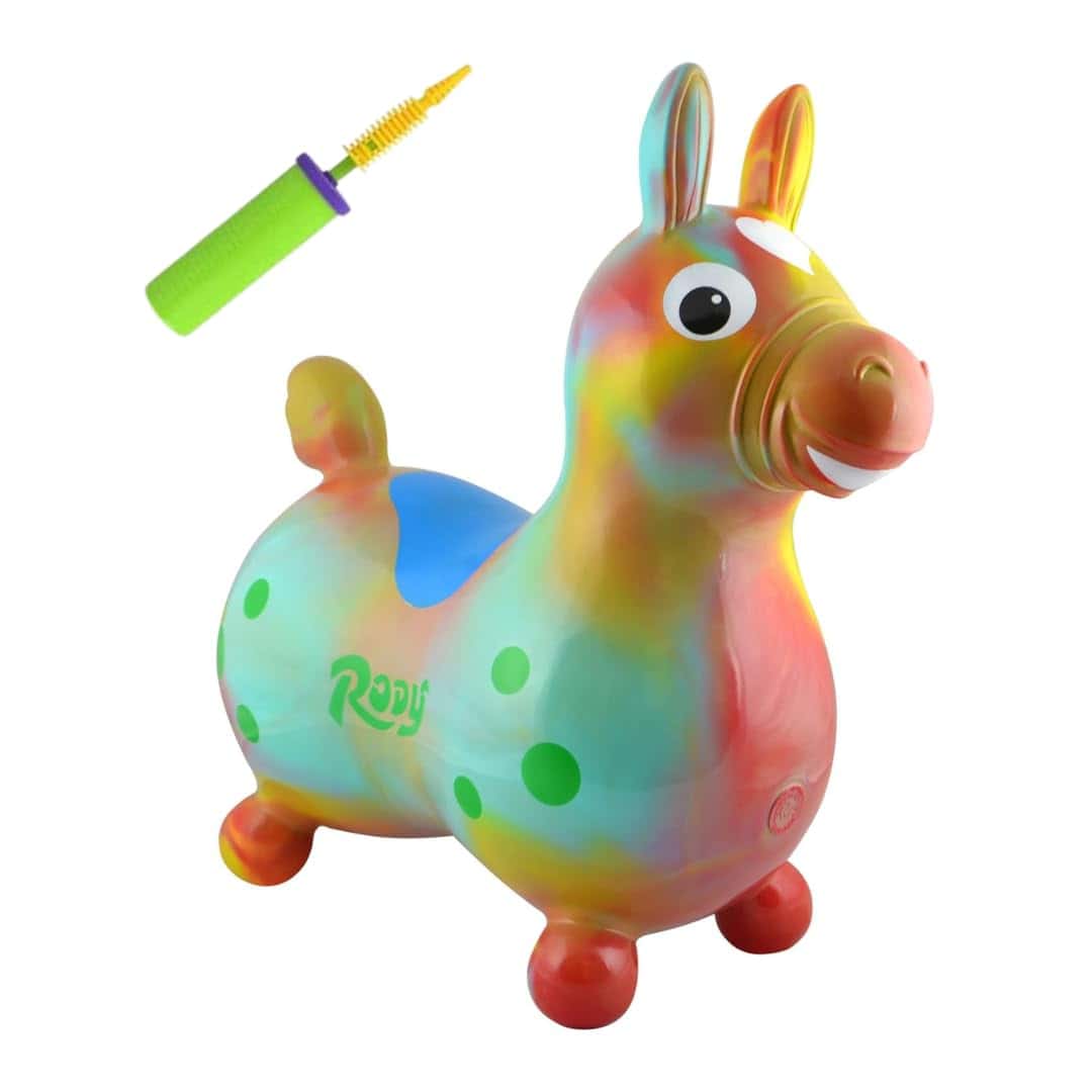GYMNIC Rody Horse Ride On Inflable - Arte Swirl
