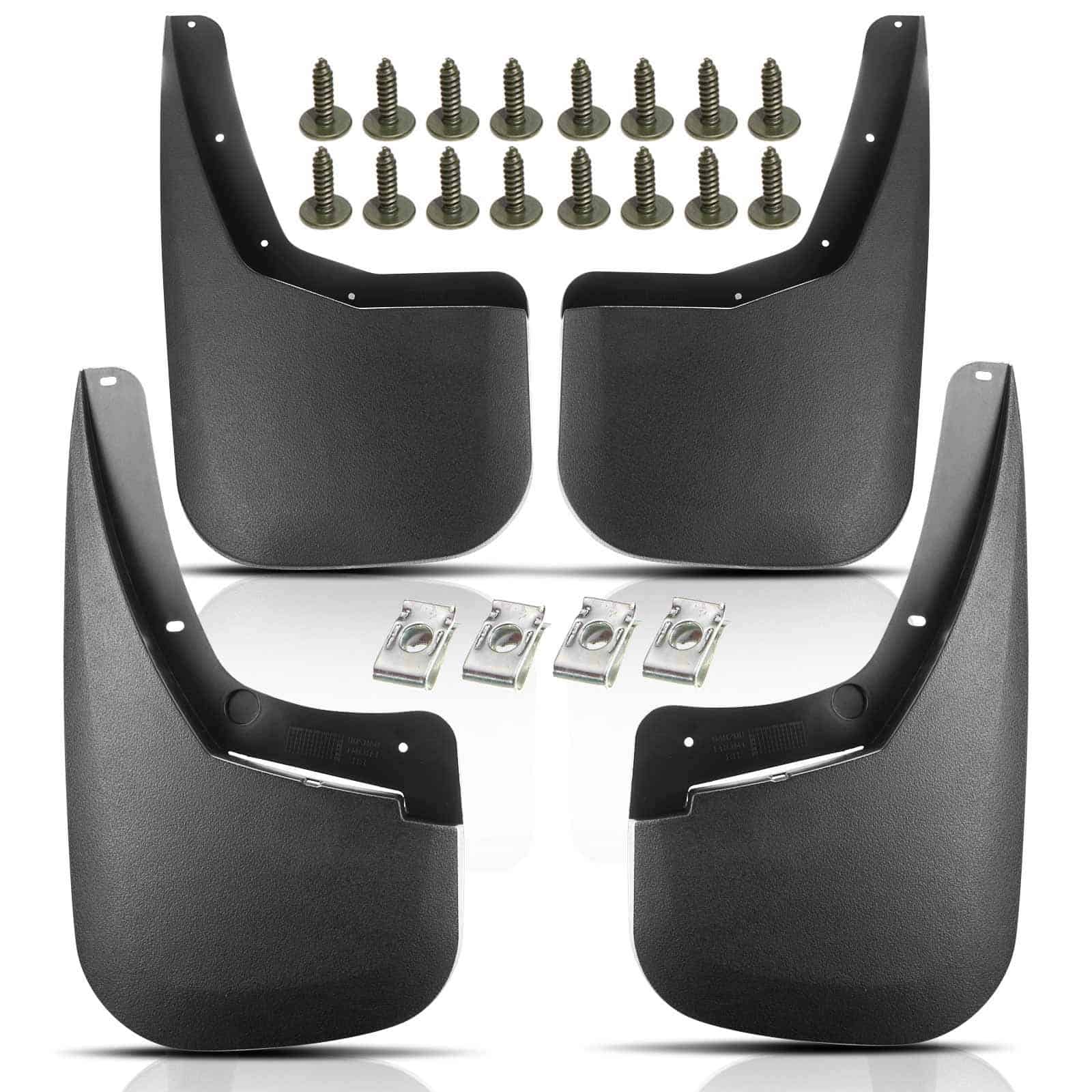 Conjunto de 4 Guardabarros Salpicaduras Accesorios de