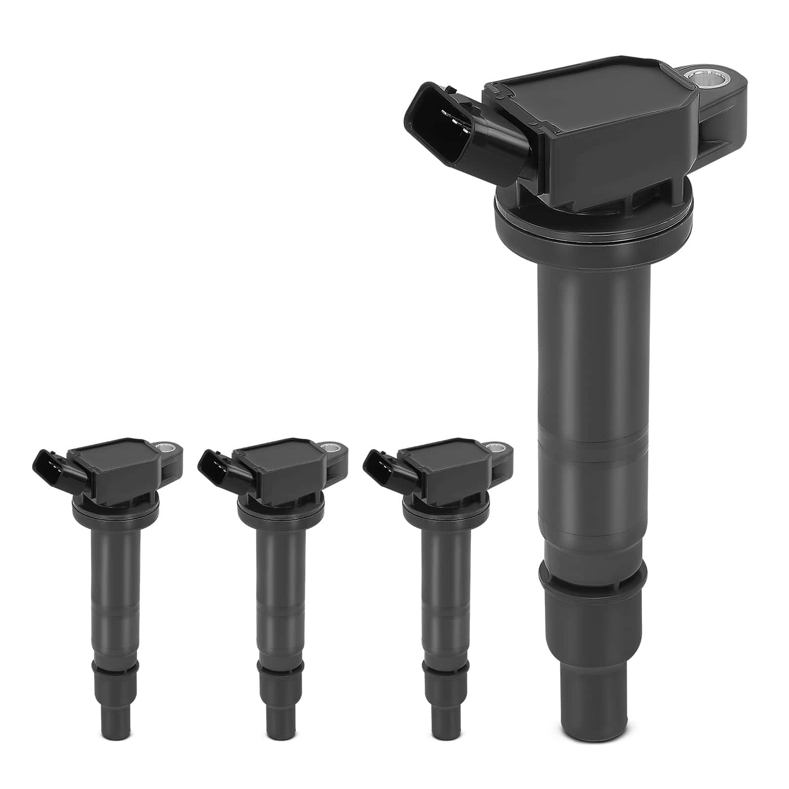 Conjunto de 4 Bobinas de Encendido de Repuesto -Negro