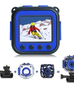 Cámara impermeable PROGRACE para niños Cámara de video de