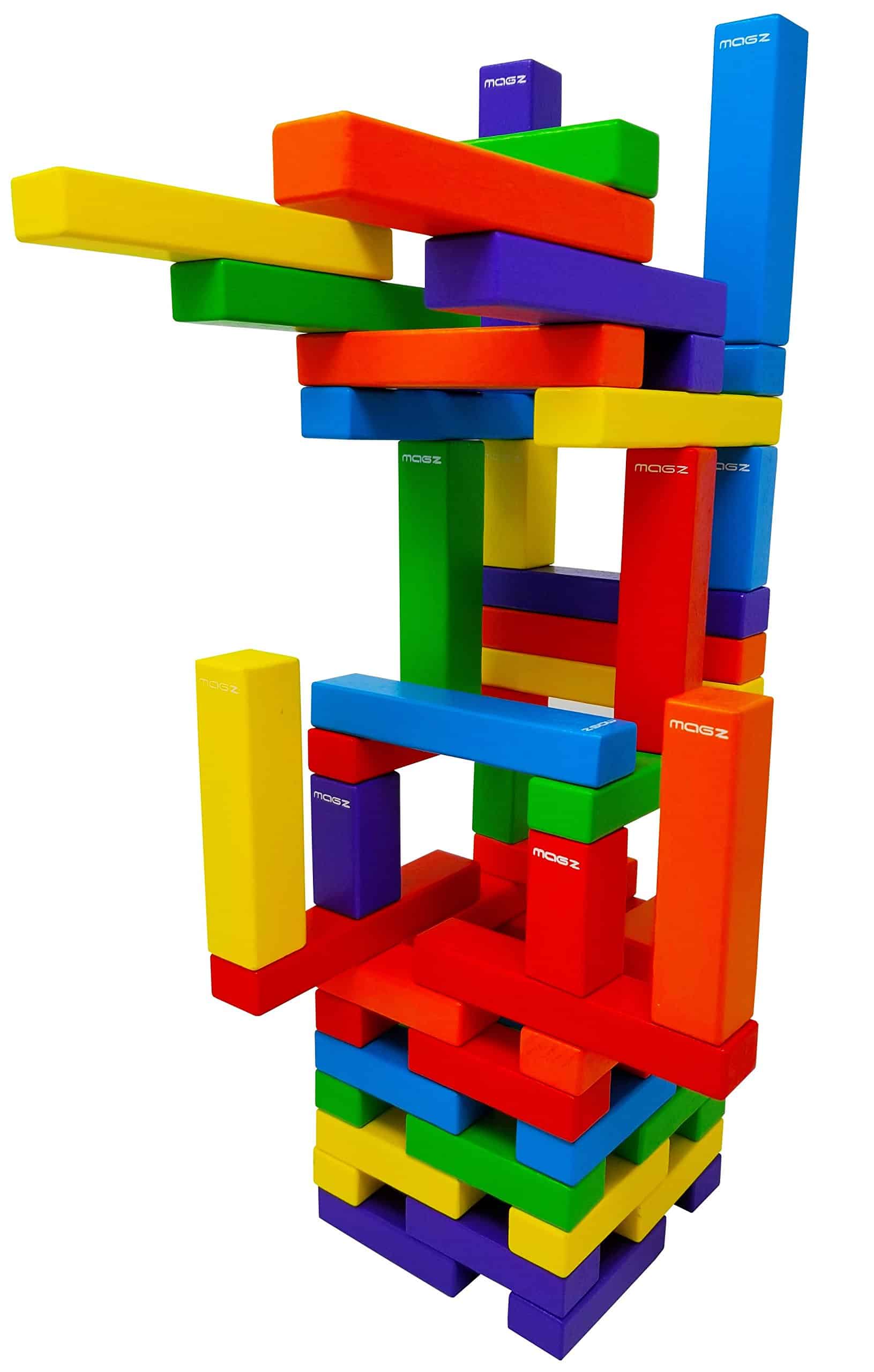 Conjunto de 60 piezas de bloques de construcción y - Imagen 6