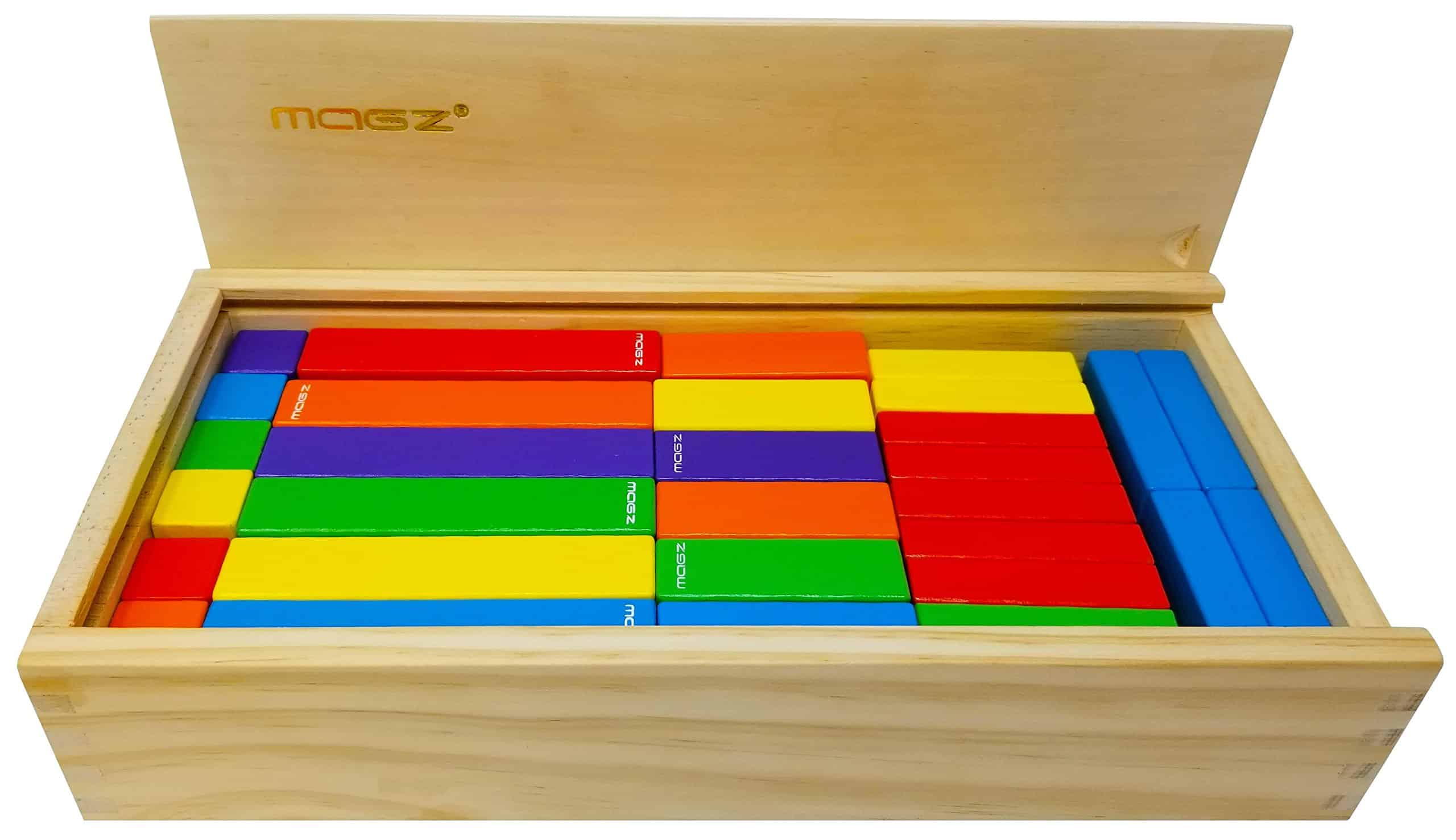 Conjunto de 60 piezas de bloques de construcción y - Imagen 3