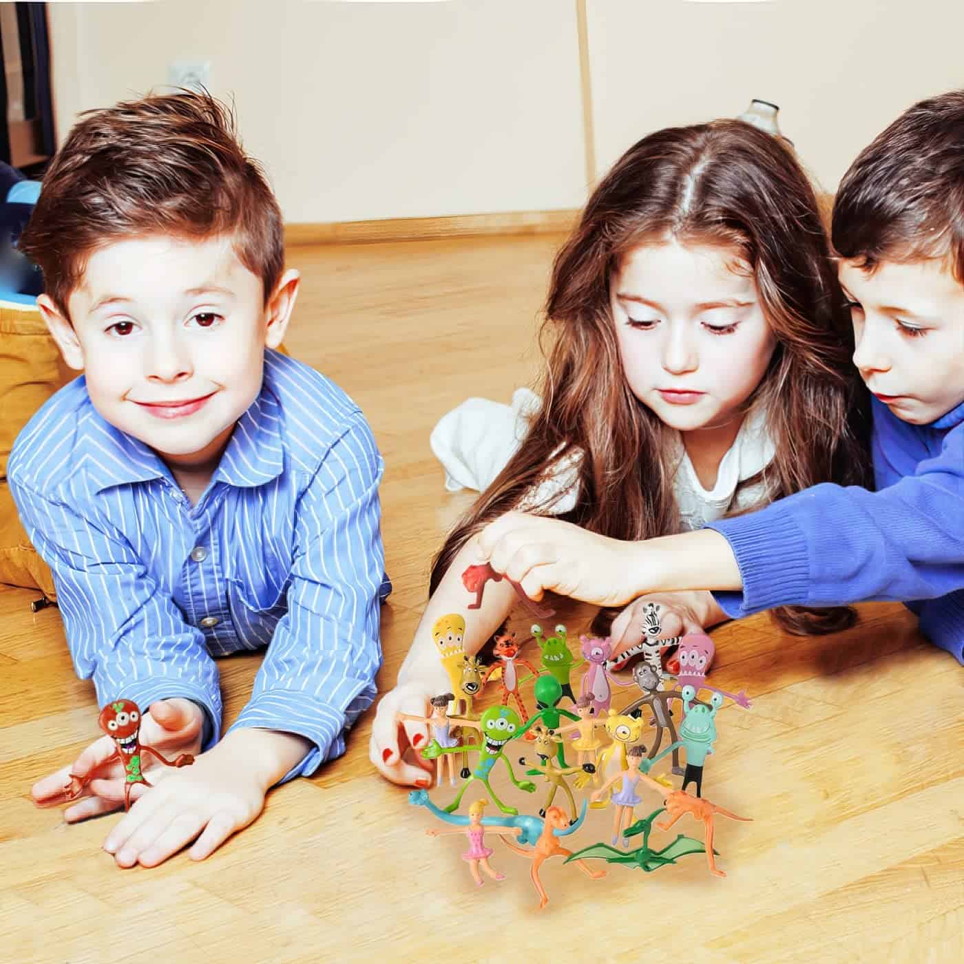 Set Mega de Juguetes Flexibles ArtCreativity - 100 Piezas � - Imagen 5