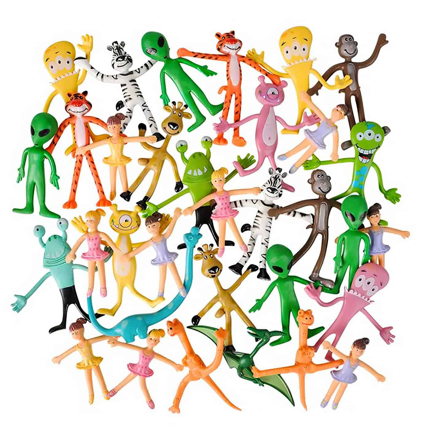 Set Mega de Juguetes Flexibles ArtCreativity - 100 Piezas �