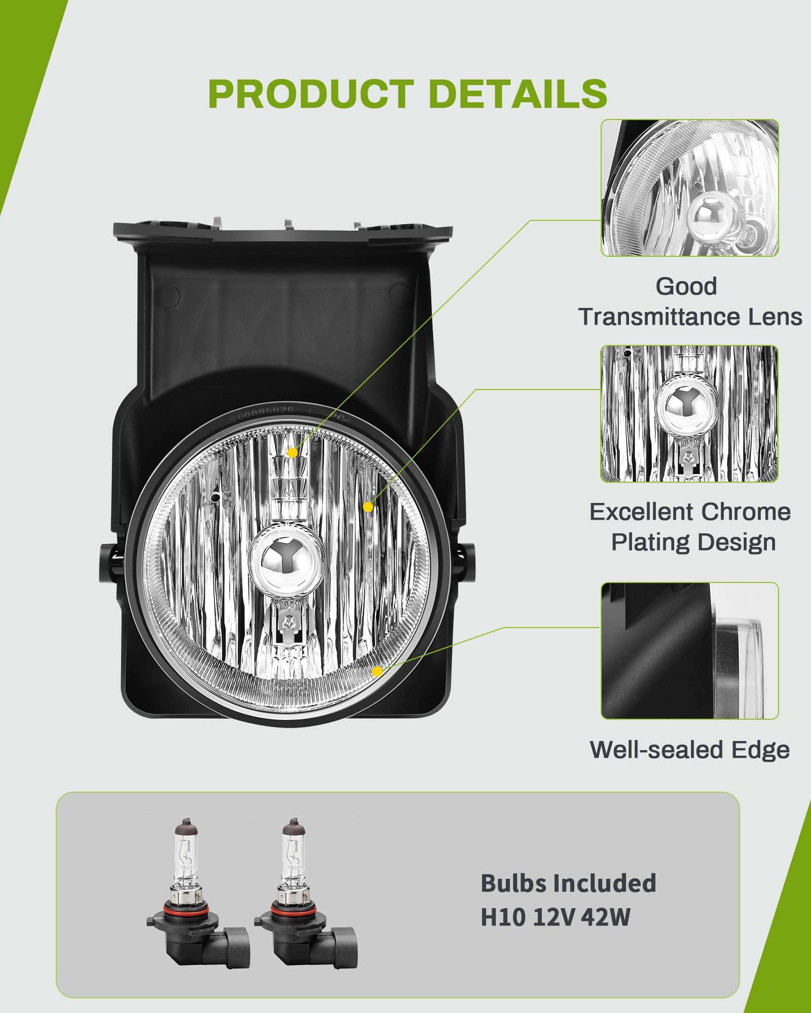 Luces antiniebla AUTOSAVER88 compatibles con 2003-2006 GMC - Imagen 5